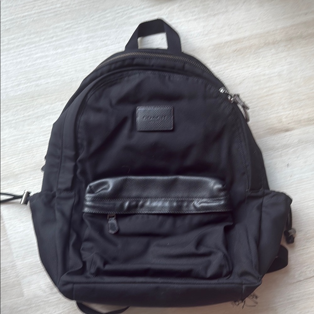 Coach Black Backpack